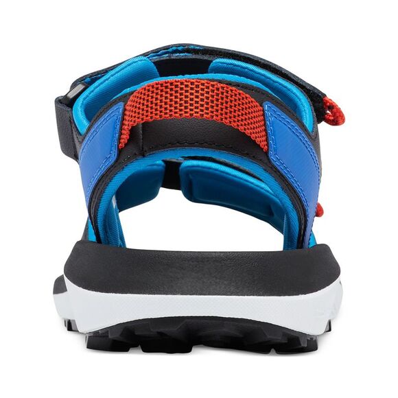 NWT COLUMBIA Mens Black Traction Trailstorm Round Toe Leather Sandals Shoes 12 - Picture 2 of 5